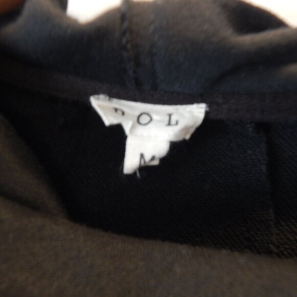 POL Black Lace-Up Sleeve Hoodie Sweatshirt - Elements Unleashed - Picture 6 of 12